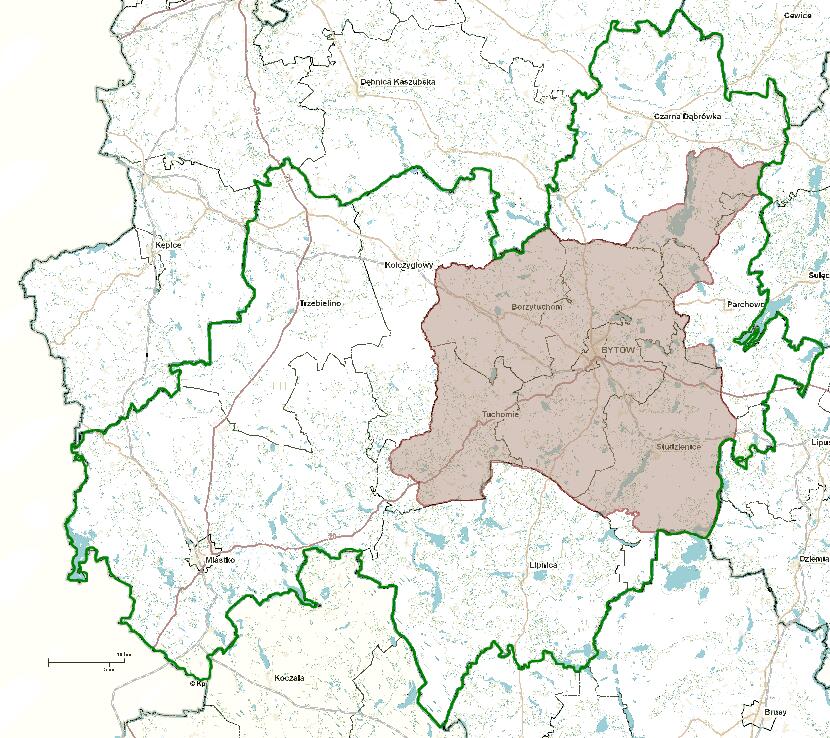 Kreis Bytow im Powiat Bytowski